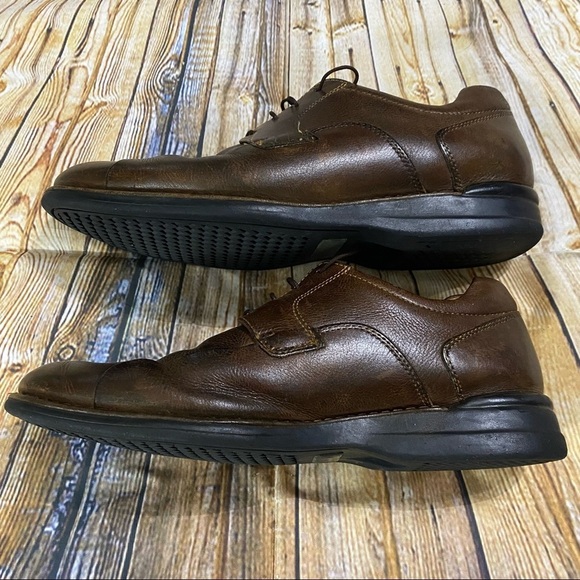 Johnston Murphy Shuler Bicycle Brown Leather Loafers Size 9.5 main image 5